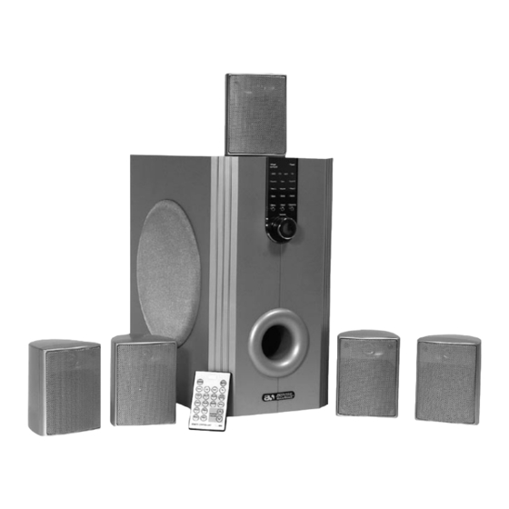 ACOUSTIC SOLUTIONS DS733 Instruction Manual