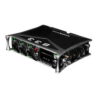 Sound Devices 833 User Manual