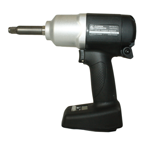 Florida Pneumatic FP-745TCI General Safety Information & Replacement Parts