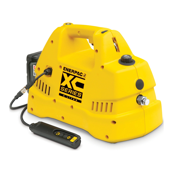 Enerpac XC-Series Instruction Sheet