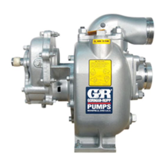 GORMAN-RUPP PUMPS 0 Series Installation, Operation, And Maintenance Manual With Parts List
