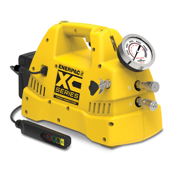 Enerpac XC Series Instruction Sheet