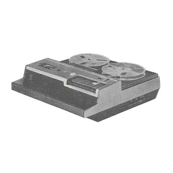 Matsushita Electric NATIONAL RQ-158S Tape Manuals