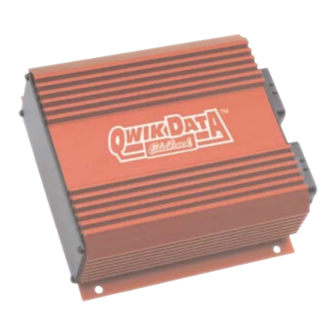 Edelbrock QwikData 91001 Manual