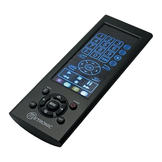 Metronic Zap 6 Instruction Manual