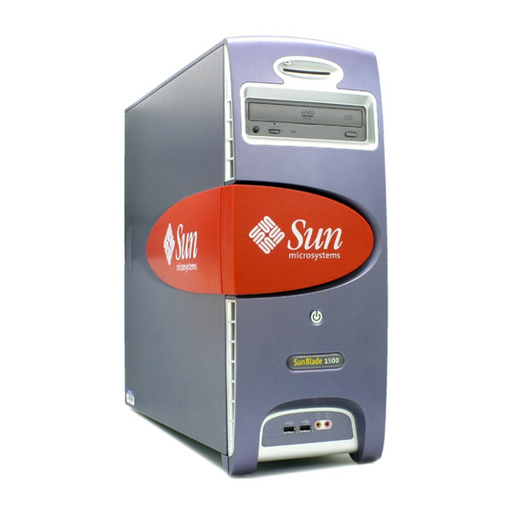 Sun Microsystems Sun Blade 1500 Manuals