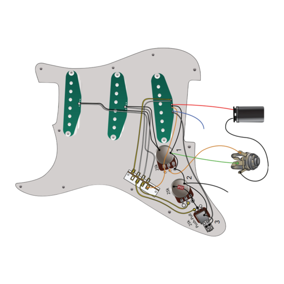 Fishman Fluence STRAT Install Manual