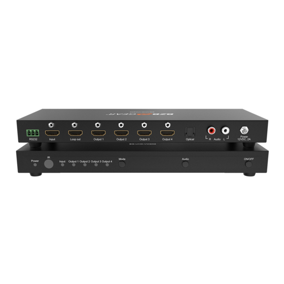 BZB Gear BG-UHD-VW2X2 Quick Installation Manual