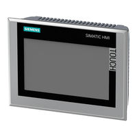 Siemens 6AV2124-0JC01-0AX0 Operating Instructions Manual