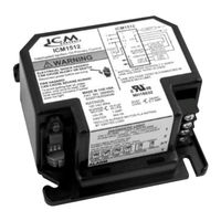 ICM Controls ICM1512 Series Custom Options Manual And Installation Instructions