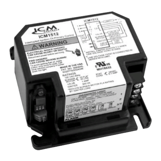 ICM Controls ICM1511 Series Custom Options Manual And Installation Instructions