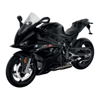 BMW Motorrad S 1000 RR Rider's Manual