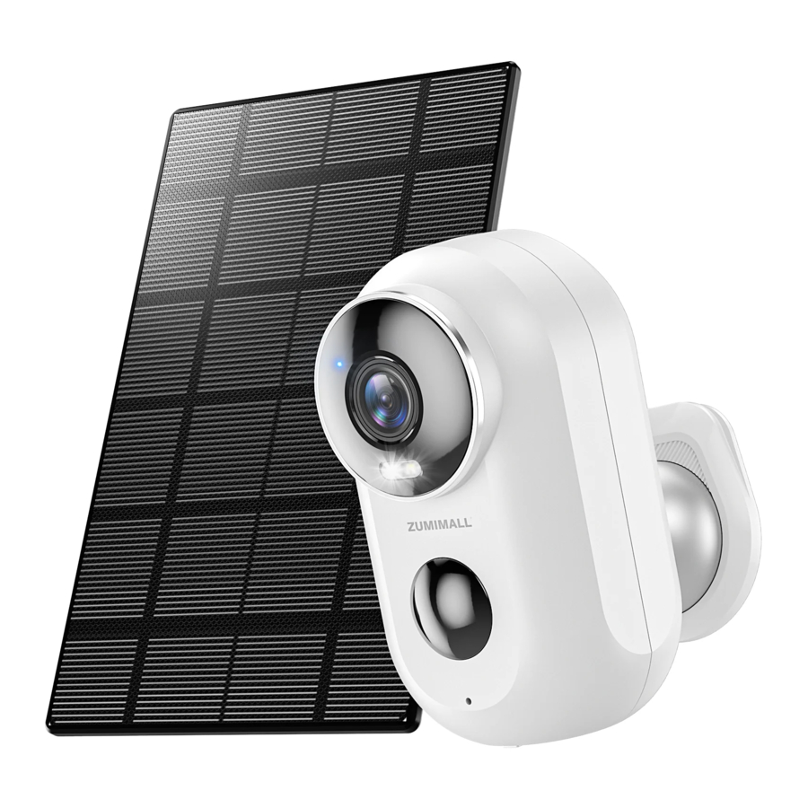 ZUMIMALL F5K - Battery Powered Camera Manual