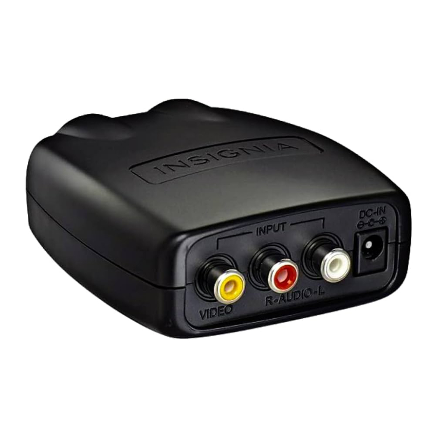 Insignia NS-HZ308, NS-HZ308-C QUICK SETUP GUIDE