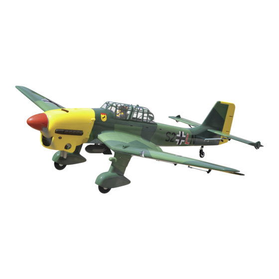 Black Horse Model JUNKERS JU87-B2 STUKA Instruction Manual Book