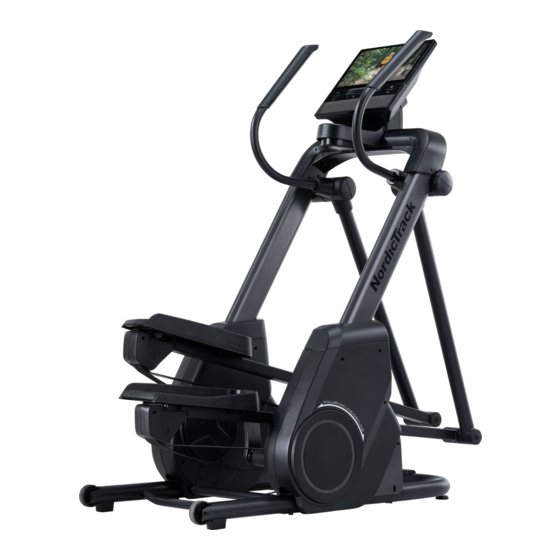 ICON NordicTrack X16 ELLIPTICAL Manuals