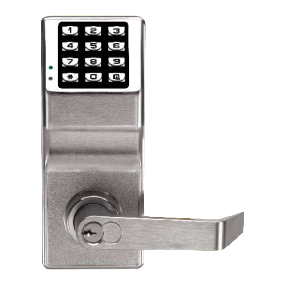 Alarm Lock DL2700 Datasheet