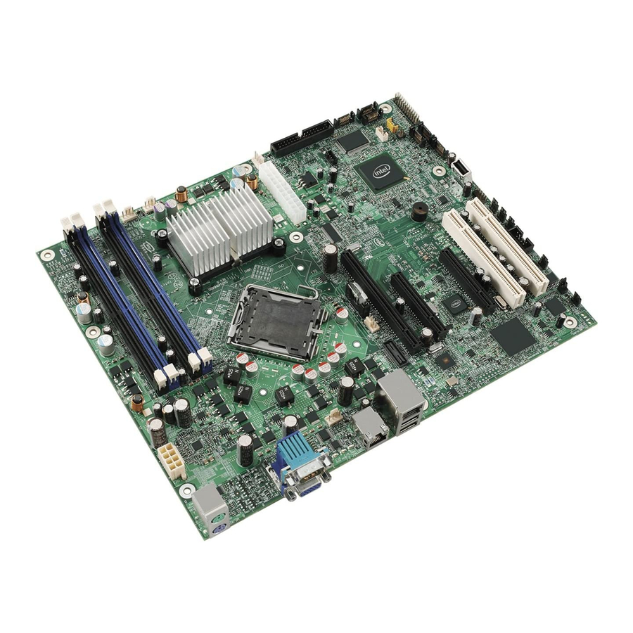 Intel S3200SHV - Entry Server Board Motherboard Manuals