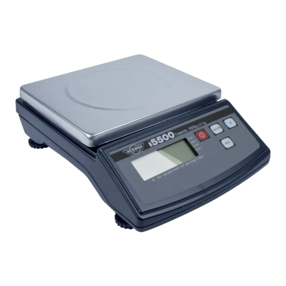 MyWeigh i5500 iBalance Compact series Instruction Manual