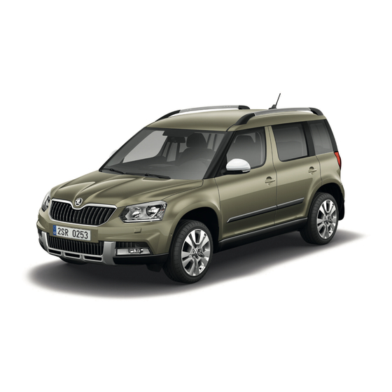 Skoda YETI Owner's Manual