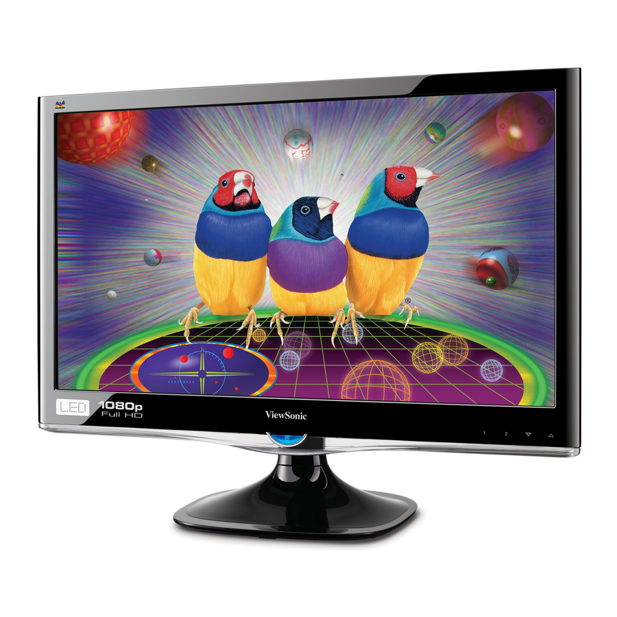 ViewSonic VX2450w-LED User Manual