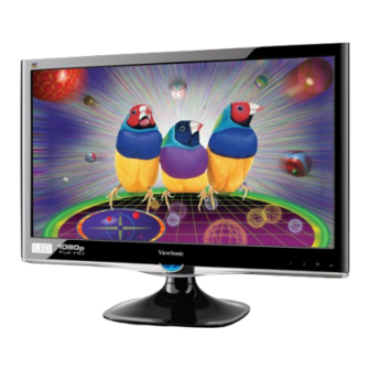 ViewSonic VX2450w-LED User Manual
