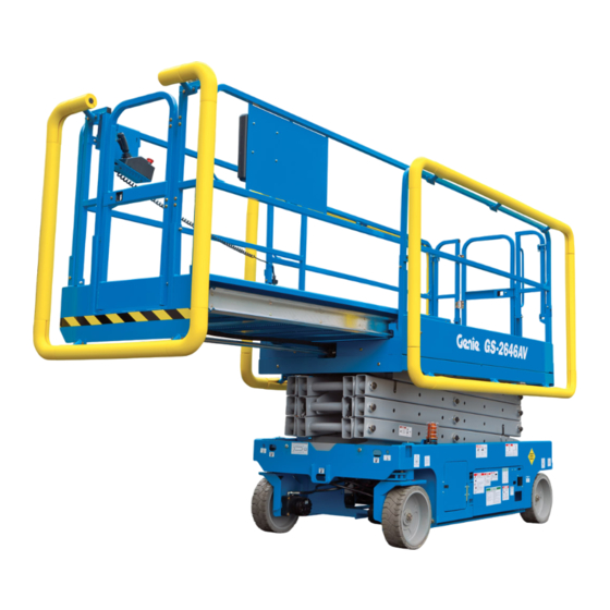 Genie GS-2646 AV Operator's Manual