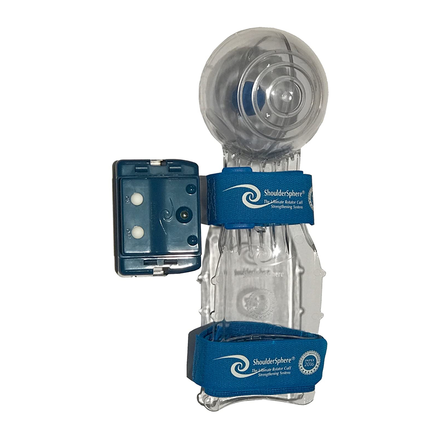 ShoulderSphere  Instructions For Use