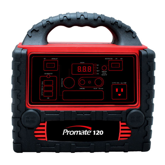 Promate 120 Owner's Manual