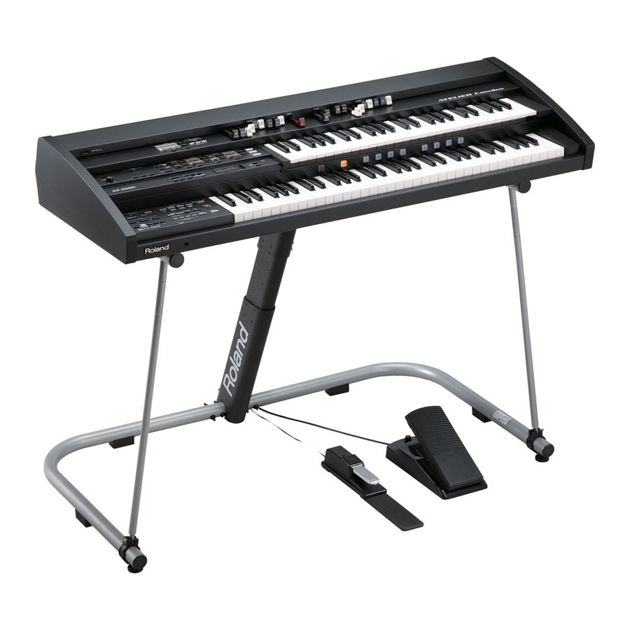 Roland ATELIER COMBO AT-350C Supplementary Manual