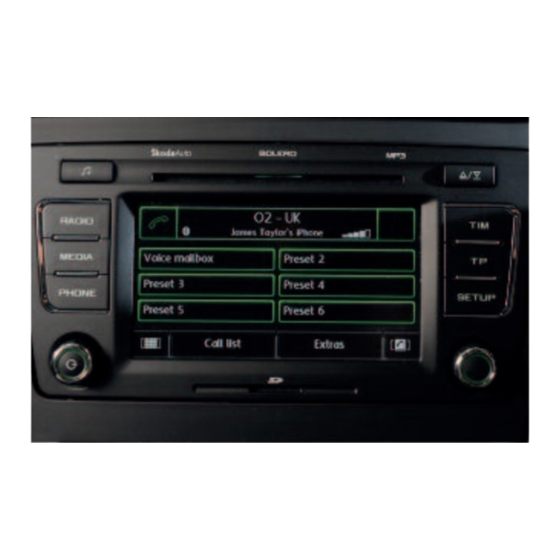 Skoda Yeti Manual