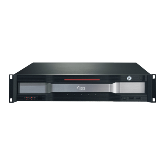 Idis DR-8364F Manuals