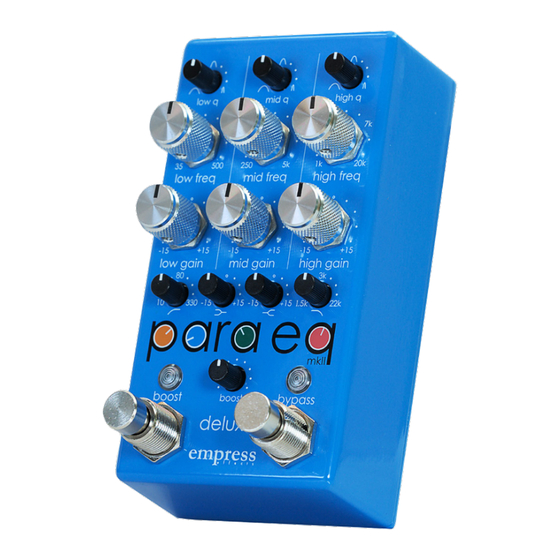 Emprex ParaEq MKII Deluxe User Manual