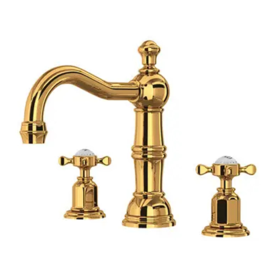 Rohl Traditional Kitchen Edwardian U3706XEG2 Installation & User Manual
