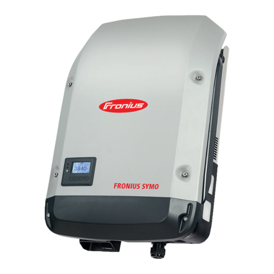 Fronius Symo 3.7-3-S Installation Instruction