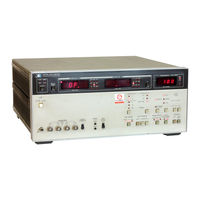 HP 4277A Operation And Service Manual
