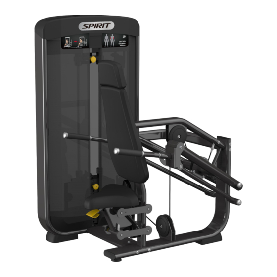 Dyaco SPIRIT SP-3508 Owner's Manual