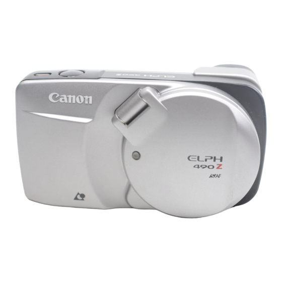 Canon ELPH 490Z Manuals