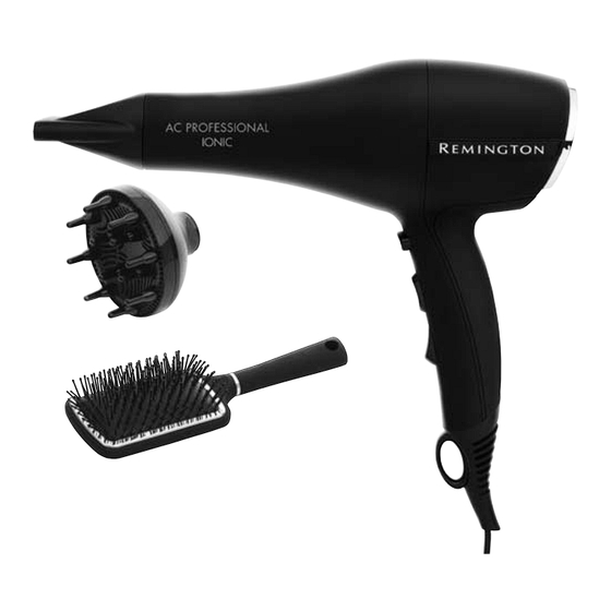 Remington AC3000 Use And Care Instruction Manual
