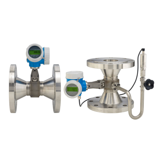 Endress+Hauser Proline Prowirl R 200 Operating Instructions Manual