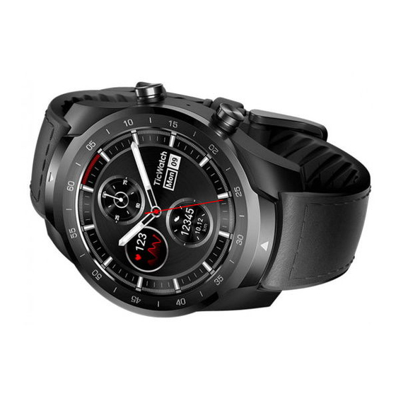 Mobvoi TicWatch series Quick Manual