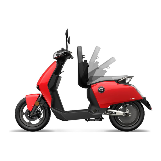 Super SOCO CUX 2019 Owner's Manual