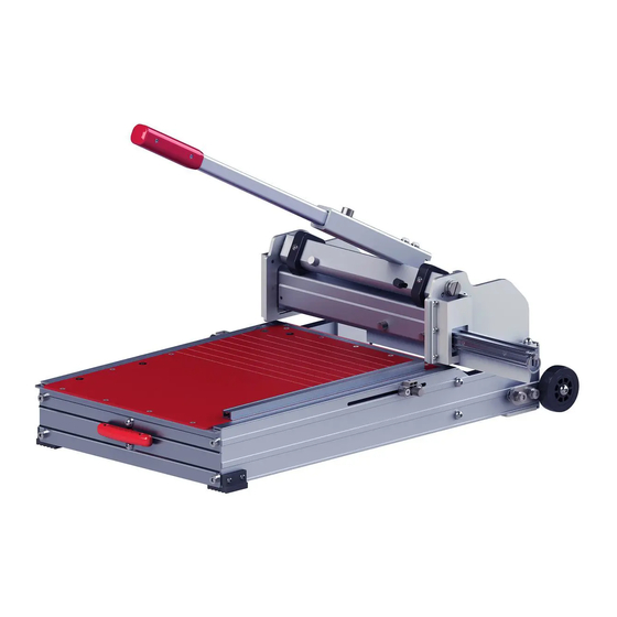 D-CUT LT-330 Operation Manual