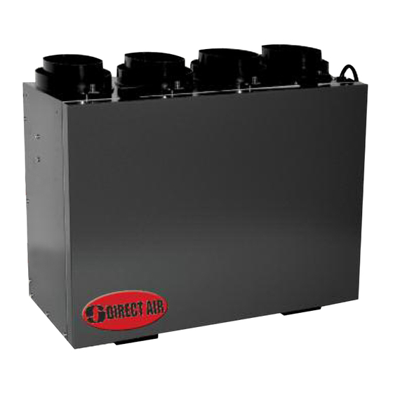 Direct Air PHRVR100 ES Installation Manual
