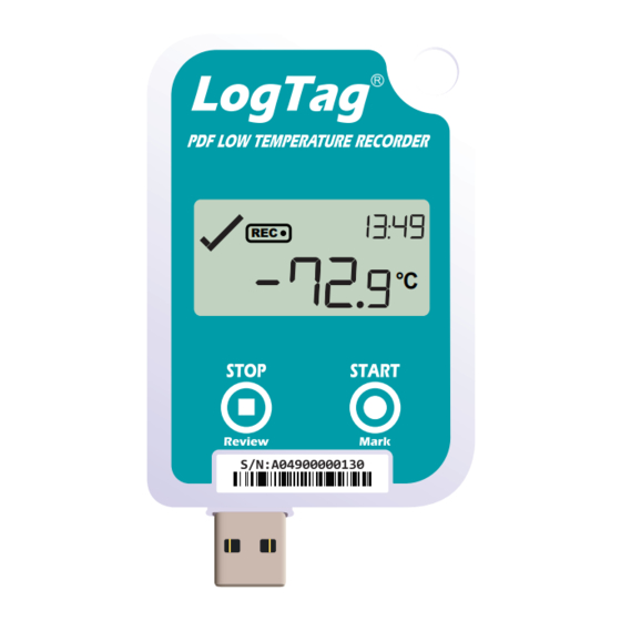 LogTag Utrel-16 Quick Start Manual