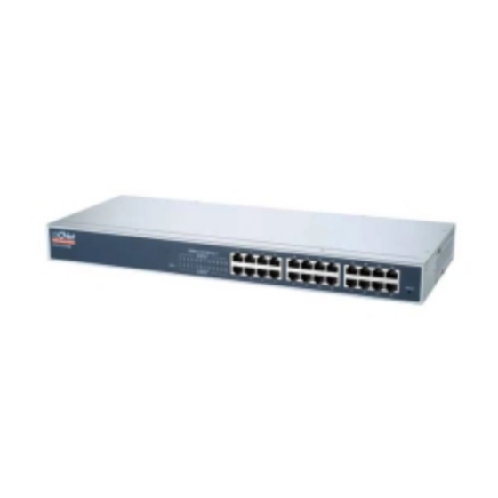 User Manuals: CNet CSH-2400 Fast Ethernet Switch
