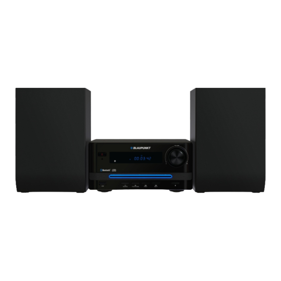 Blaupunkt MS14BT Owner's Manual