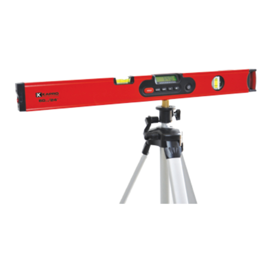 Kapro DIGIMAN 985D-L Quick Start Manual