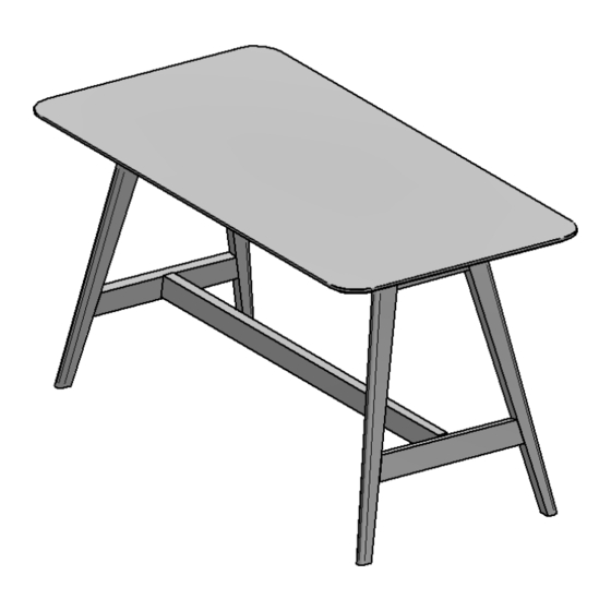 Accent OSLO TABLE Assembly Manual
