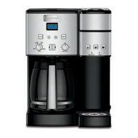Cuisinart Coffee Center SS-15W Instruction Booklet